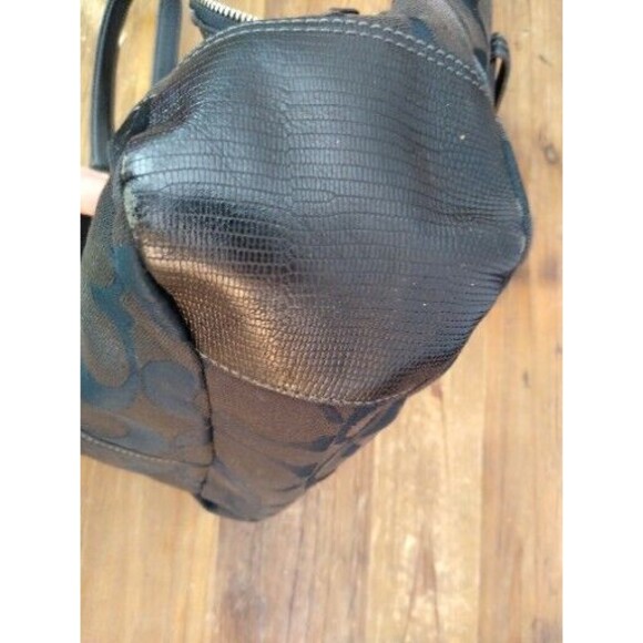 COACH F17806 CHELSEA SIGNATURE JAYDEN BAG SATCHEL TOTE BROWN Soho Designer - Picture 5 of 10